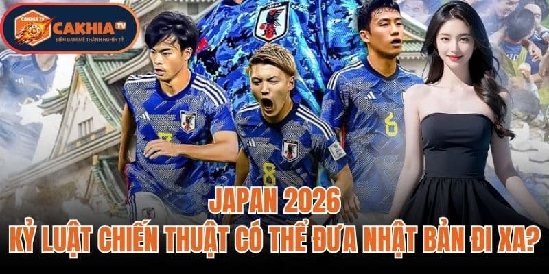 Japan 2026: Kỷ Luật Chiến Thuật Có Thể Đưa Nhật Bản Đi Xa?